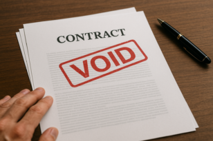 cancel real estate deal in israel