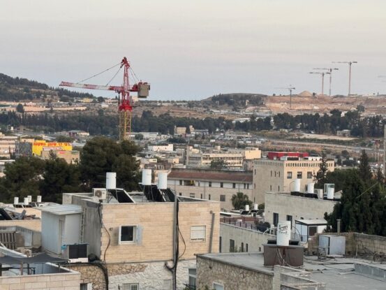 Construction in Jerusalem