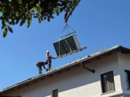 Installing solar panels in Israel